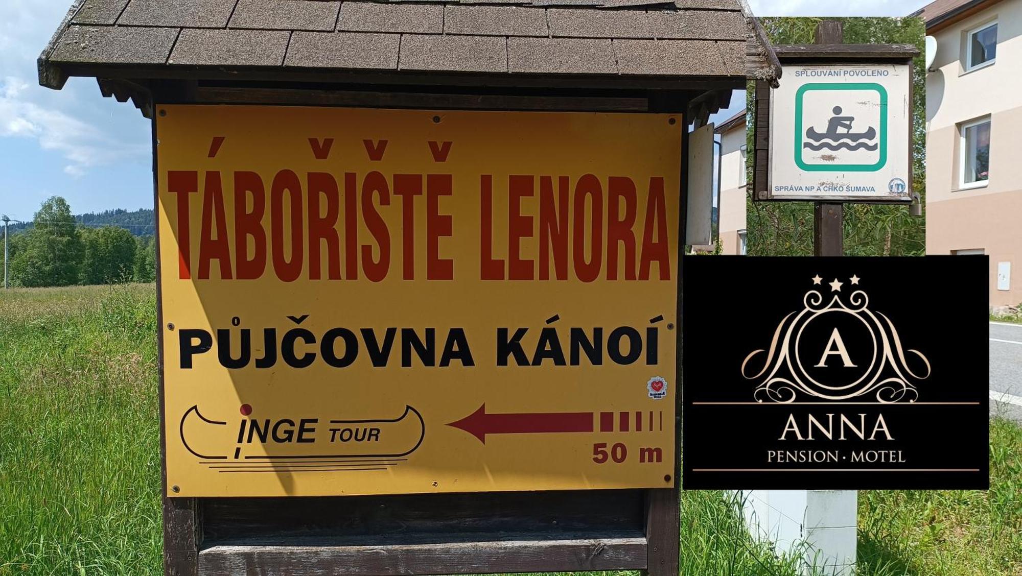 Pension Motel Anna Lenora Exterior foto
